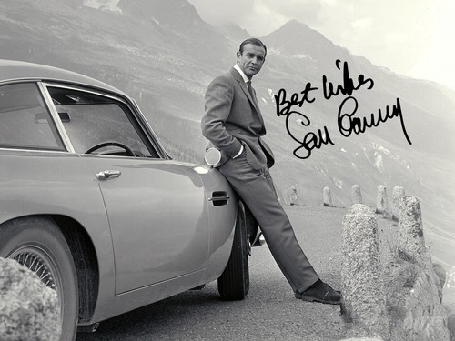 Sean connery signed - signed, autograph