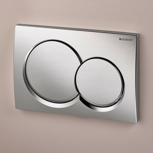 Geberit flush plate chrome - geberit,