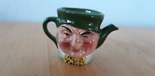 Vintage Artone, English, miniature, two-face Teapot collectable hand painted 