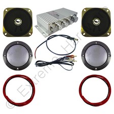 Wangma WM-333 Stereo Amplifier & 2 x Speakers, Grills, Wires Kit for Arcade