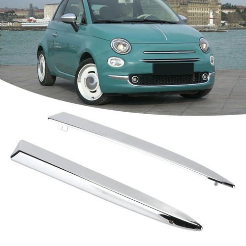 Chrome pair front bumper upper - front,