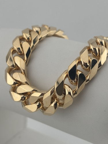 9ct yellow gold - heavy, chunky