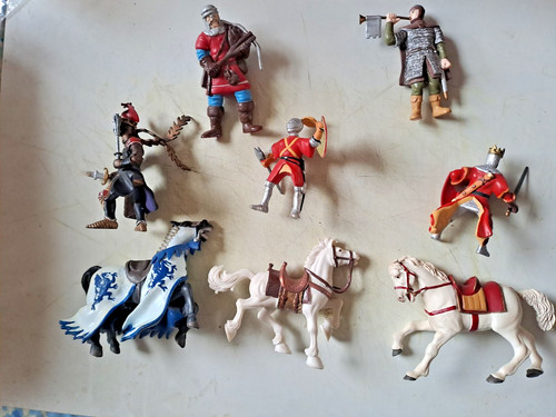 Papo and schleich medieval - schleich,