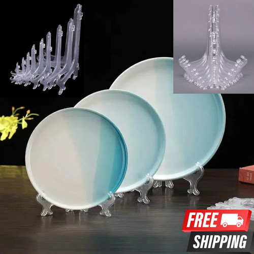 10pcs plastic display easels - plastic,