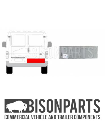 Rear door repair panel - repair,