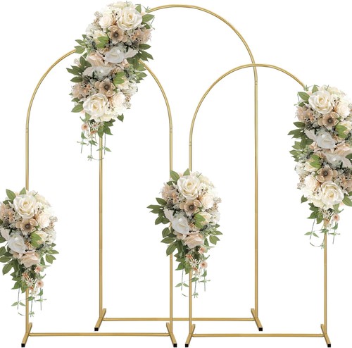Metal arch backdrop - metal, stand