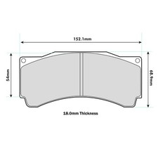 Ferodo DS2500 Race Rally Brake