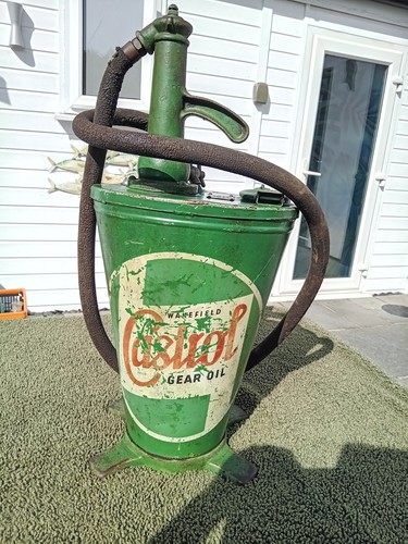 Castrol oil pump vintage - castrol,