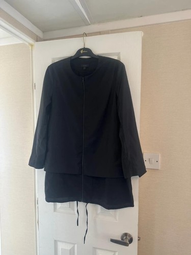Cos black wool - jacket, 14