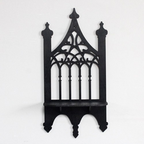 Wooden wall candle - wooden, sconce