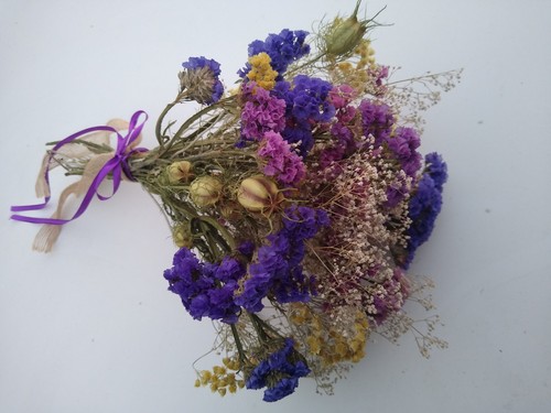 British grown dried flower - grown,