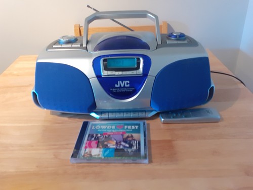 Jvc bx53sl portable boombox - jvc, rc-bx53sl