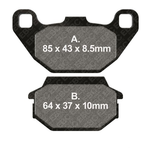 Ebc fa305tt 732 brake - ebc, 732.40.80