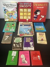 Charlie Brown Snoopy Peanuts Vintage Books Bundle 1970s/80s  Charles M. Schulz