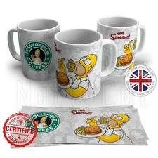 The Simpsons, Homer, Marge, Lisa, Bart, Maggie, Funny Ceramic Coffee Tea Mug Cup