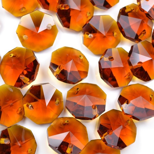 Chandelier glass octagon - glass,