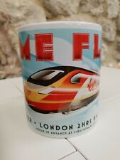 Virgin Trains Pendolino Time Flies advertising mug cup