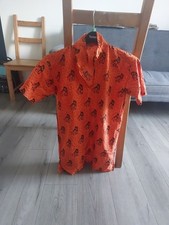 Orange Short Kurta Style