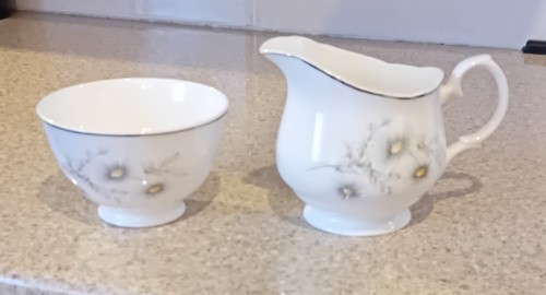 Mayfair vintage bone china jug - mayfair,