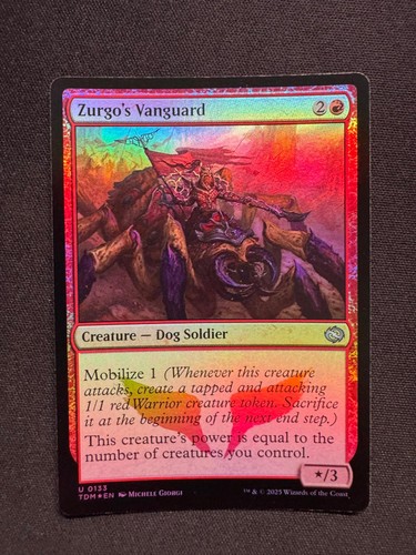Zurgo vanguard foil magic - vanguard,