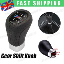 Gear Shift Knob 6 Speed Gear Knob Fits BMW 1 3 5 6 Series E46 E87 E90 E62 E60 UK
