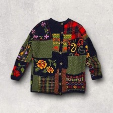 Laura ashley patchwork knitted - laura,