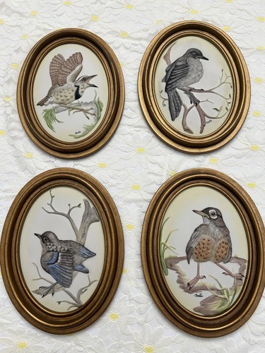 Set boehm porcelain birds - boehm,
