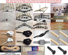 VICTORIAN TRADITIONAL KITCHEN CLOTHES AIRER DRYER MAID PULLEY KITS MOUNTS/ PARTS