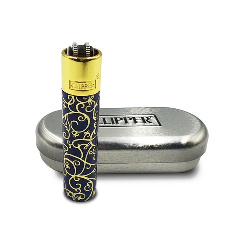 Metal clipper green blue - clipper,