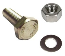 Yamaha RD350LC - A2 Stainless M6 Nut, bolt & washer sets. 25 sets