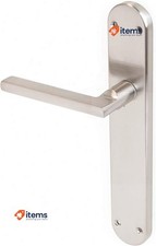 Emuca - Internal Door Handles With Backplate 43x250mm