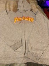 Thrasher flame hoodie Mens