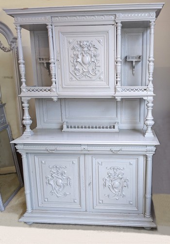Superb painted french antique - painted,