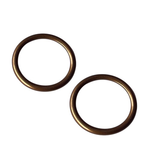 2pcs 37x45x4mm exhaust - , gasket