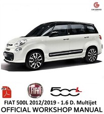 FIAT 500L 2012/2019 WORKSHOP