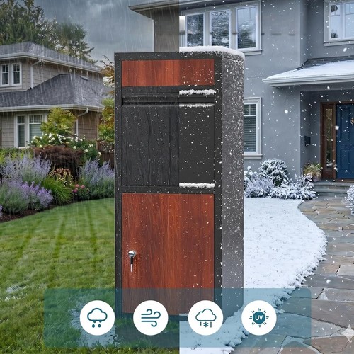Outdoor anti theft lock - anti-theft, box