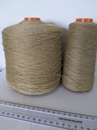 900g linen yarn cone weaving - -,