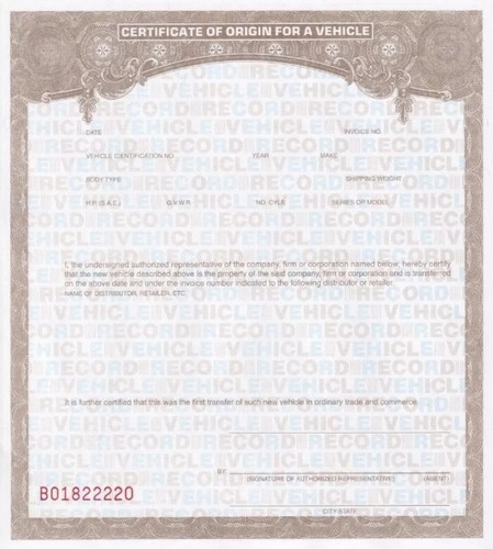 250 blank certificate - 250,