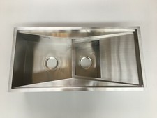 NEW Designer Kitchen Sink Right Hand Drainer, 1000x500mm, 1.5 bowl 1.2mm thick