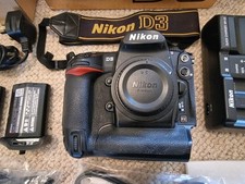 Nikon D3 Digital SLR Professional F Mount Full Frame Camera Body 12.1MP