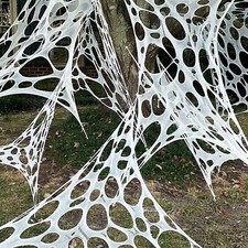 Spider web fabric halloween - web,