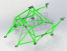 BMW E30 E36 E46 roll cage V4 FIA approved for drifting and rally racing CYBUL