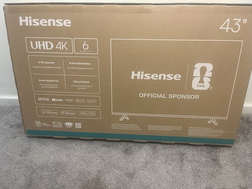 Hisense a6q led - 43", hdr