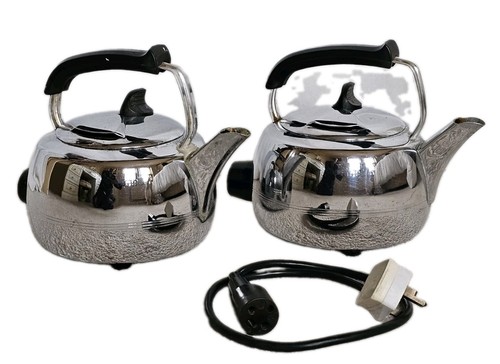 Vintage swan kettle both - kettle, x