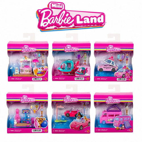 Barbie miniland playset car - barbie,