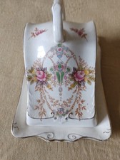 Devon S.Fielding's & Co. Antique Porcelain Crown Cheese Dish