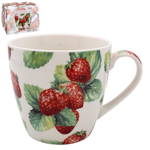 Ceramic breakfast mug - breakfast,
