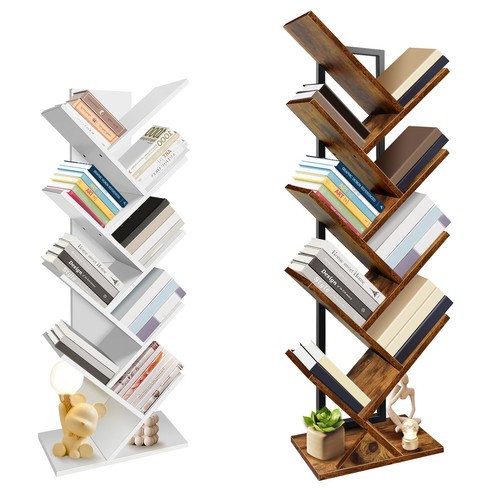 Tree bookshelf tier - tree, 9-tier