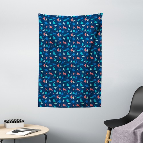 Deep sea tapestry colorful - deep,