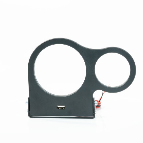 Billet aluminum double gauge - billet,